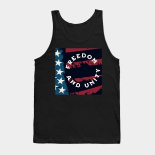 American Flag Freedom & Unity Tank Top